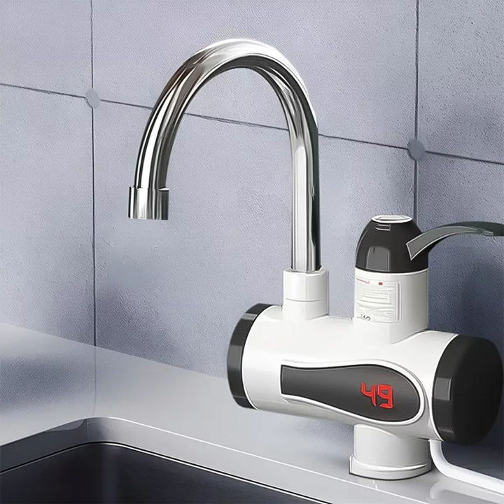 AquaSwift | Instant varmtvannstap – tankløs design – kompakt energieffektiv enhet – ideell for kjøkken og bad Skanto