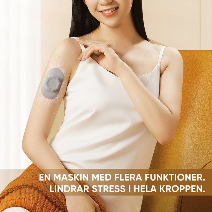 Skanto | Relaxify Bærbar Håndmassasjer | Trådløs & Kompakt | Dyp Massasje på Farten