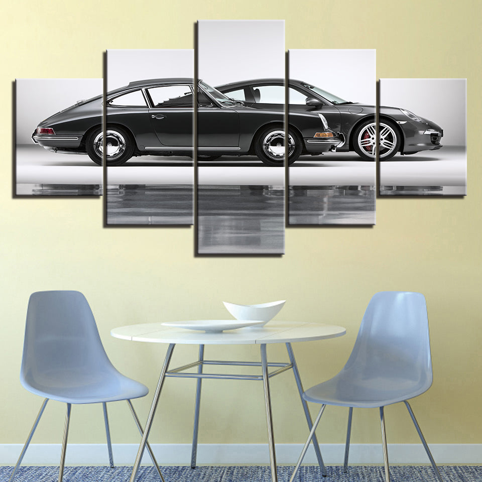 Klassiske Biler-Canvas Veggkunstmaleri | Skanto
