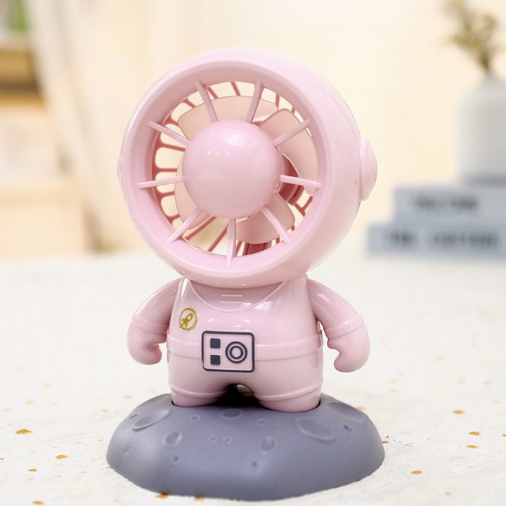 Mini bærbar vifte, astronautform oppladbar bærbar vifte | Skanto