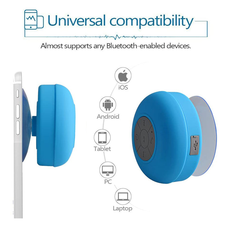 Vanntett Mini Bluetooth Høyttaler | Skanto