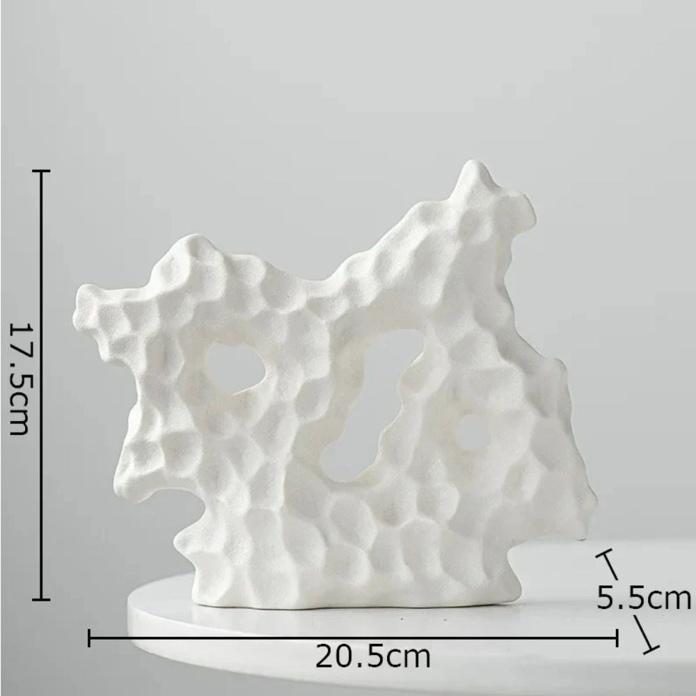 Skanto | Keramisk Coral Skulptur