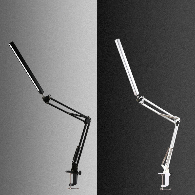 Skanto | LED Foldbar Lang Arm Klips Øyevern USB Leselampe