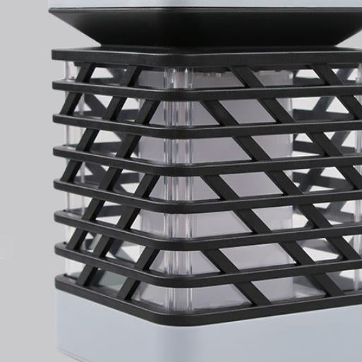 Skanto | Solar Flame Fakkel Lys Firkantet LED Hage Gress Dekorativ Hengende Lys