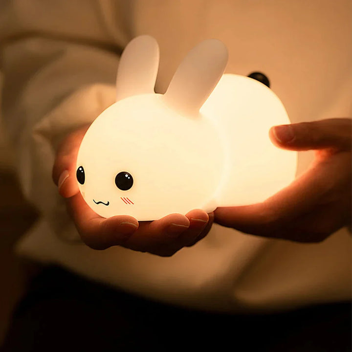 Cute Rabbit Night Light - BunnyGlow | Skanto