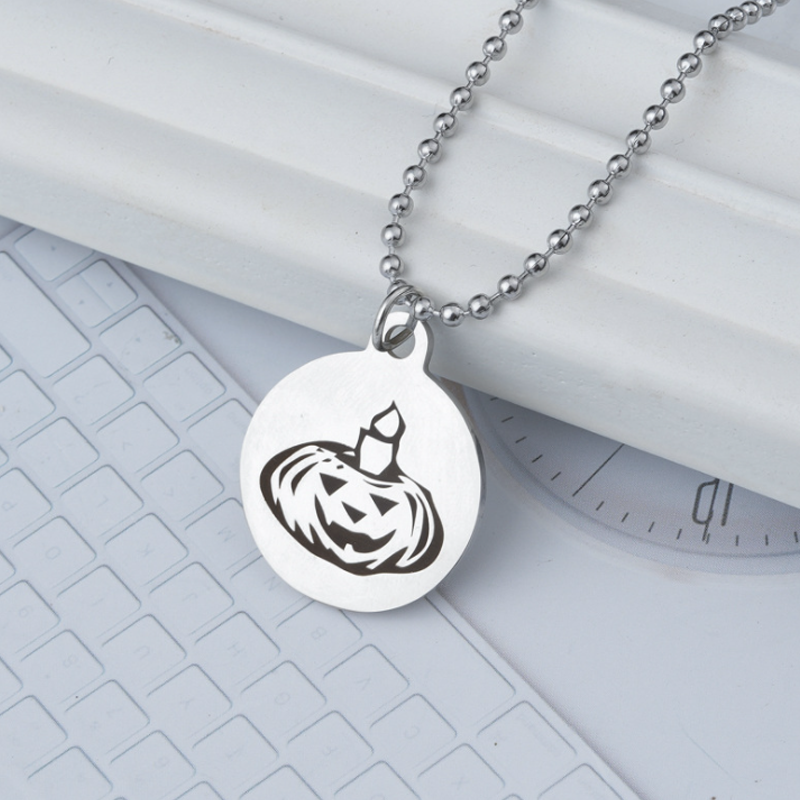 Skanto | Halloween Tema Rustfritt Stål Halskjede