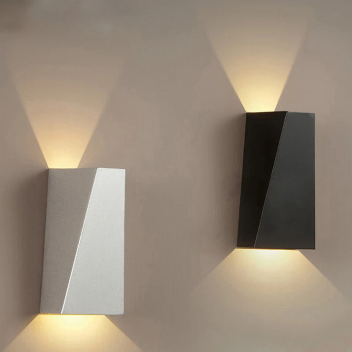 DualGlow - Tight LED Veggbelysning for Soverom & Hall Skanto