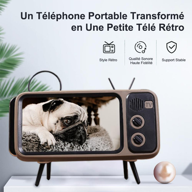 Mobil Høyttaler Retro TV Bluetooth | Skanto