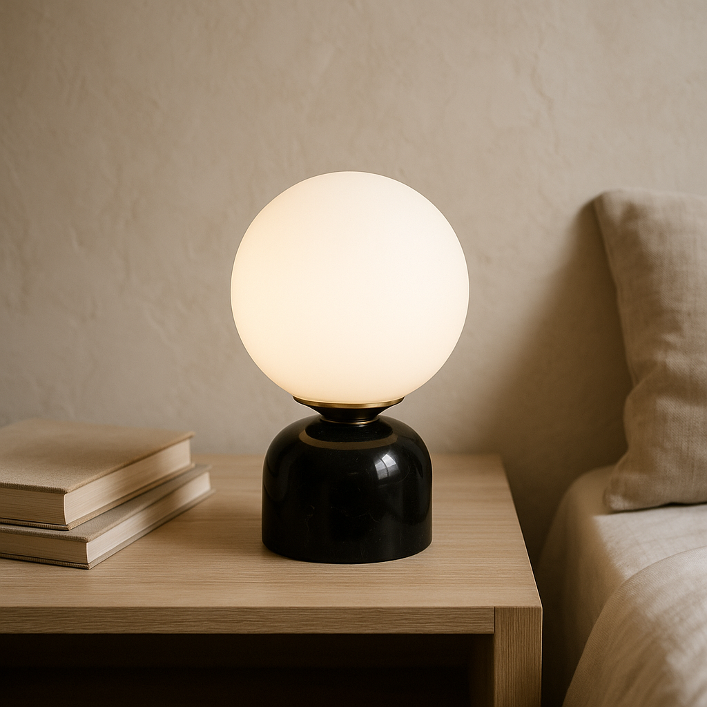 Skanto | Bordlampe i moderne design for stue eller soverom