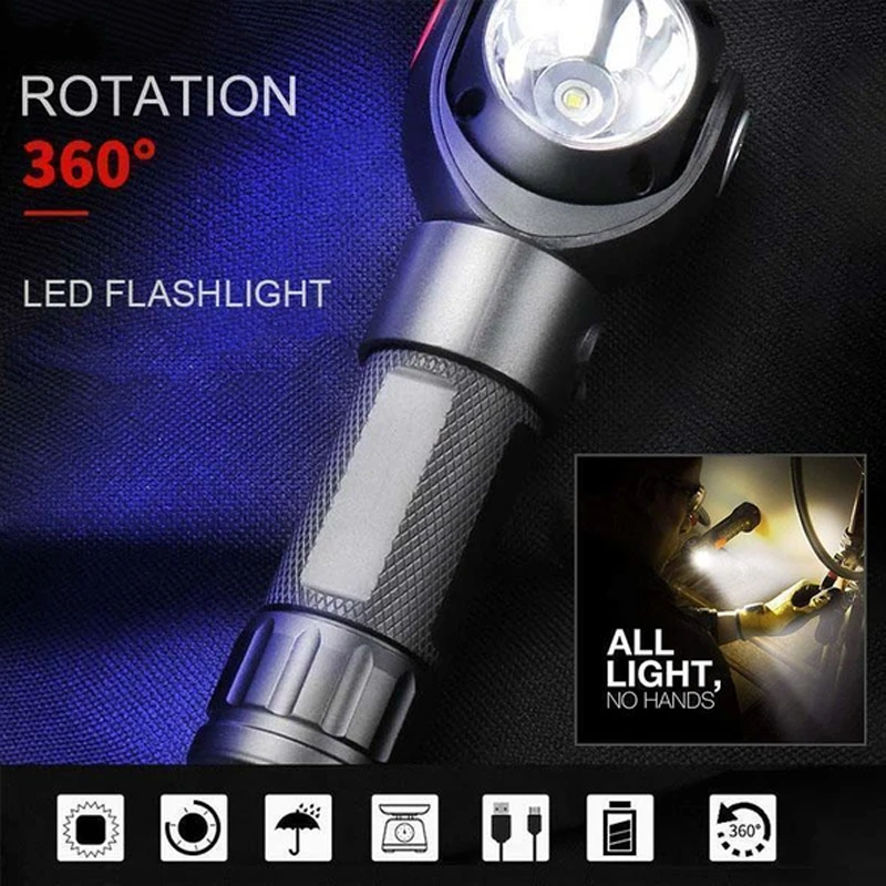 Skanto | USB Roterende LED Arbeidslys