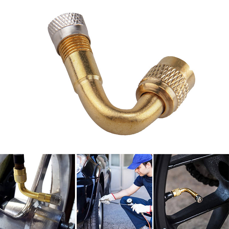 Skanto | Universal dekkventilforlengelsesadapter for bil, sykkel, motorsykkel, scooter