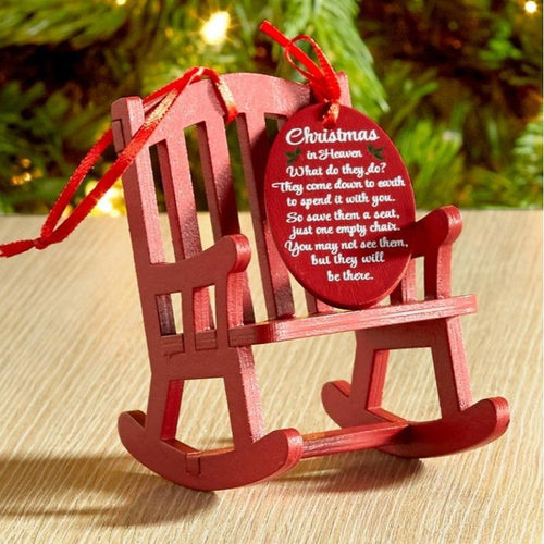 Skanto | Christmas in Heaven Rocking Chair Ornament