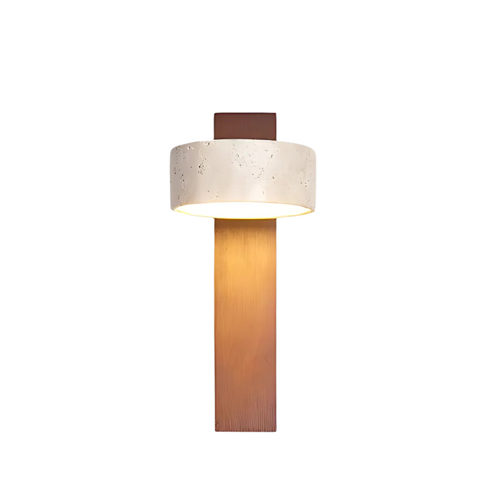 Skanto | Wabi Sabi Vegglampe | Travertin Veggbelysning Innendørs