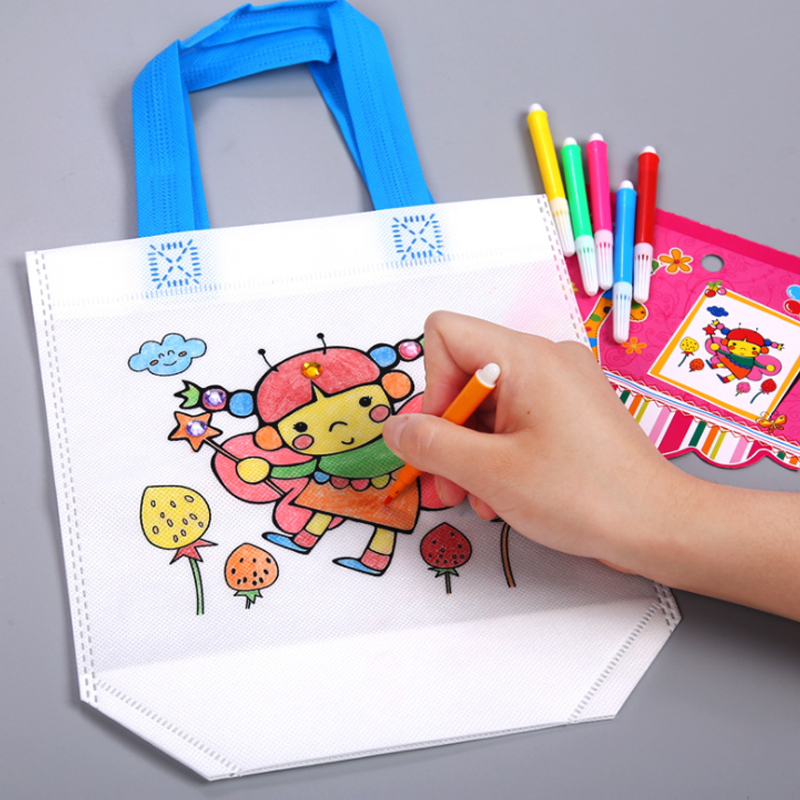 Skanto | DIY Maling Nonvevd Bag for Barn