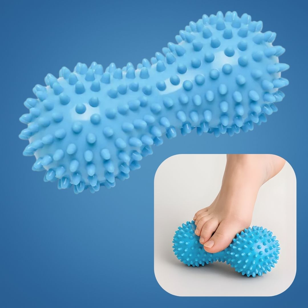 Dypvevsmuskel-lindring – Fast piggete dual-ball design – Raskere restitusjon for aktiv livsstil Skanto