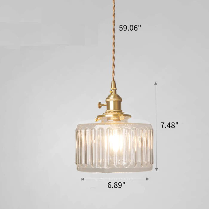 Vintage Crystal Pendant Lamp - Celeste | Skanto