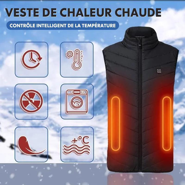 Men's heated vest insulated | Skanto