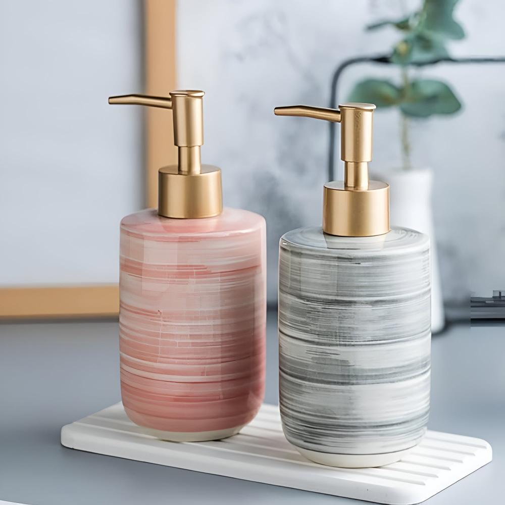 Skanto | Marmor Keramisk Såpedispenser