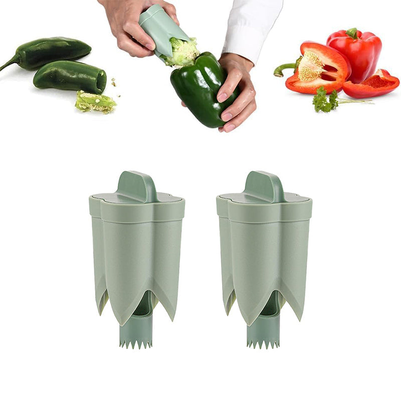 2-i-1 Frukt Paprika Kjerner | Skanto