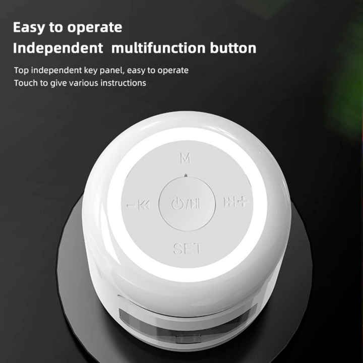 Skanto | Bluetooth Høyttaler med FM Radio Vekkerklokke