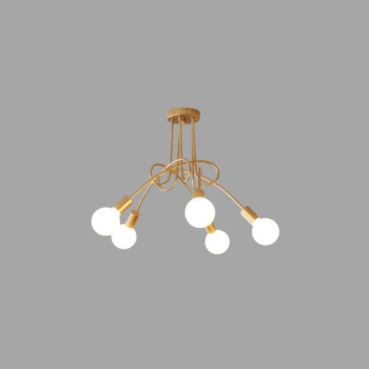 Skanto | Vintage LED Taklampe i Antikk Design