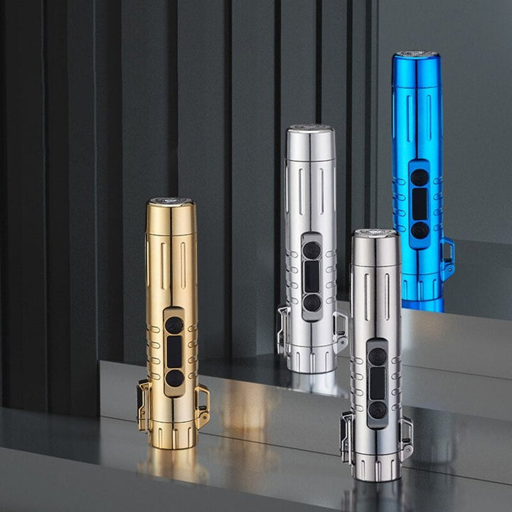 Skanto | Multifunksjonell Elektrisk Barbermaskin med Innebygd Lys lighter