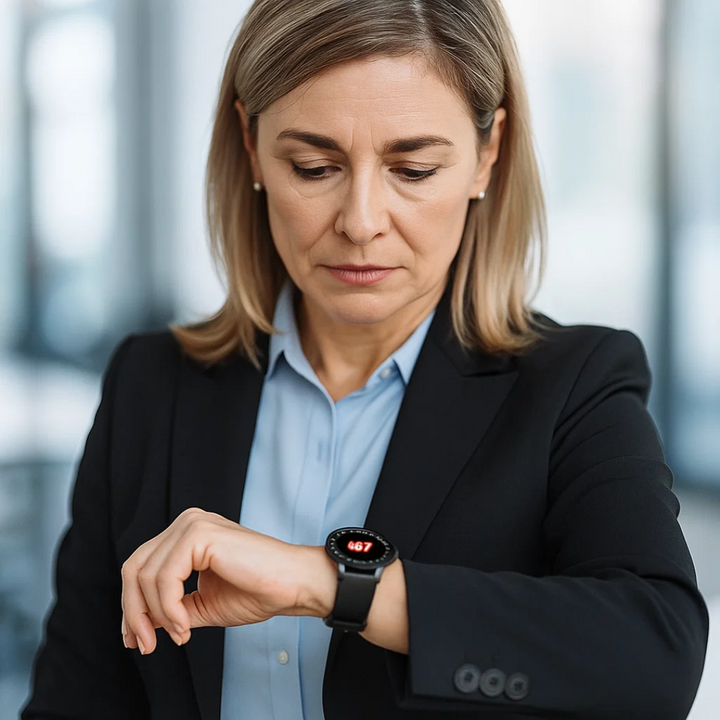 Skanto | CardioSense – Medisinsk ECG Smartwatch med Osram-sensor og 24/7 helsesporing