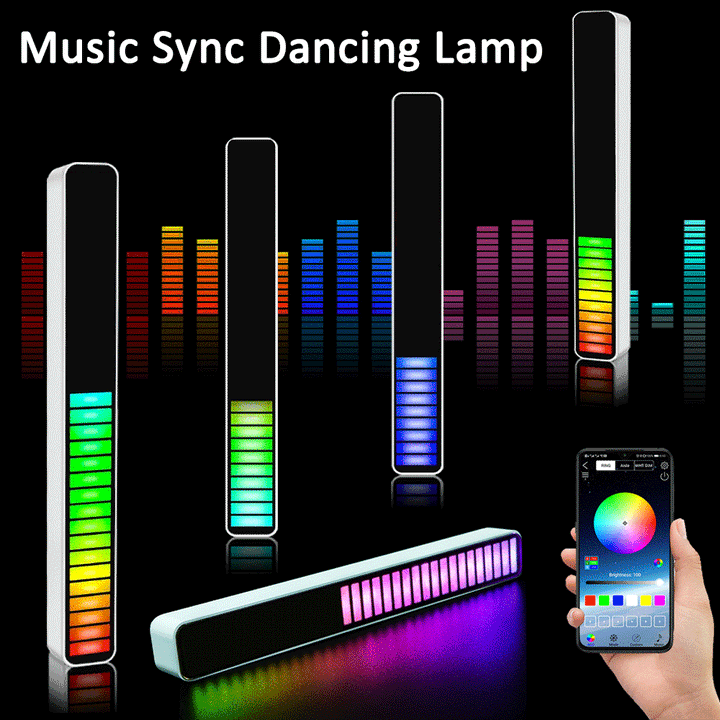 Skanto | 32 Bit LED Lydkontroll Pickup Rhythm Lys