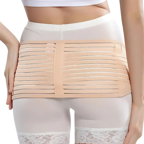 Postpartum Recovery Support – Pustende Stoff – Lindre Becken- og Ryggsmerter for Nybakte Mødre Skanto