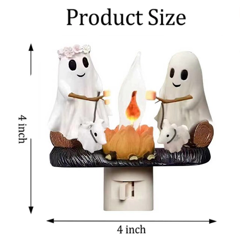 Skanto | 👻 Spøkelseshbål med flakkende nattlys 🎃 ❤️‍🔥