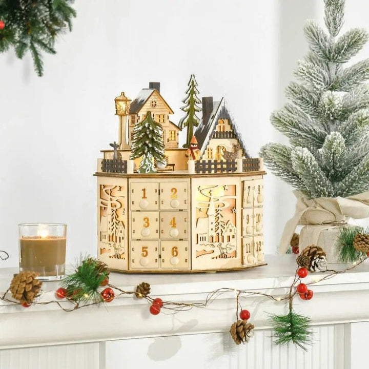 Skanto | GlowFest – Adventkalender med LED-lys og husdesign