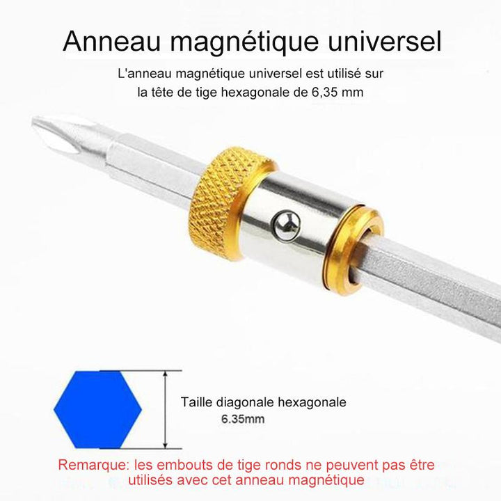 Magnetisk Skrutrekker Tip Avtagbar Ring | Skanto