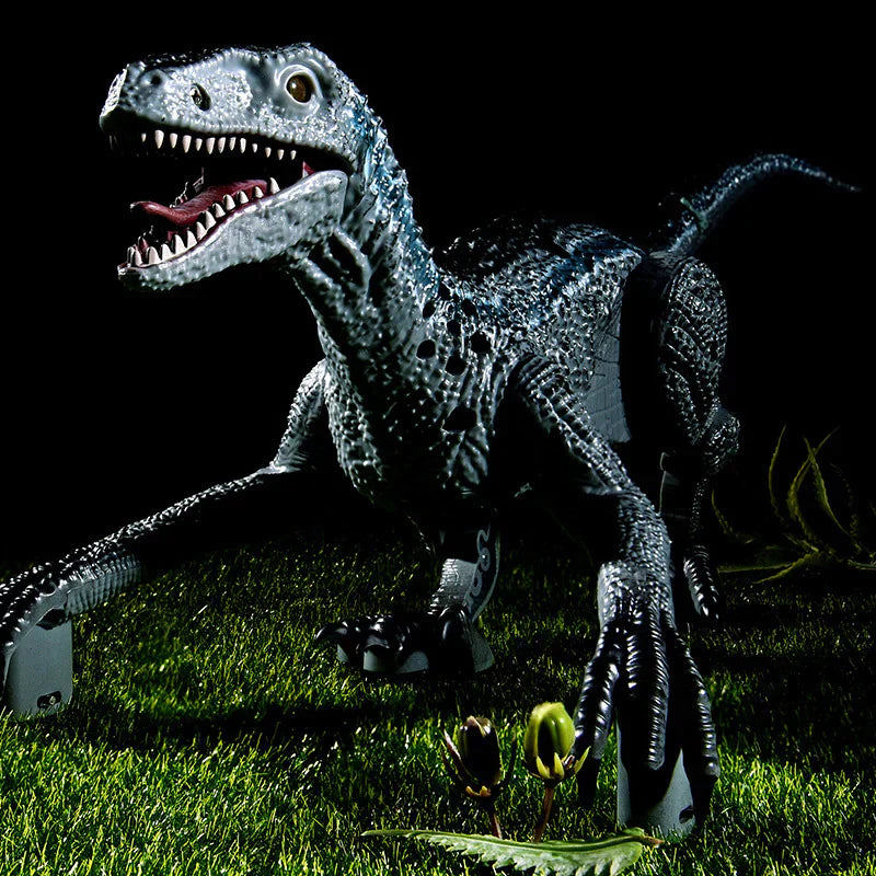 DinoMotion – Realistisk Velociraptor med Fjernkontroll Skanto