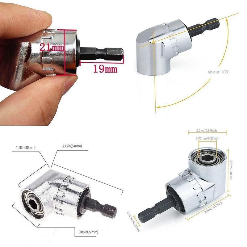 Skrutrekker-bits-holder-tilbehør | Skanto