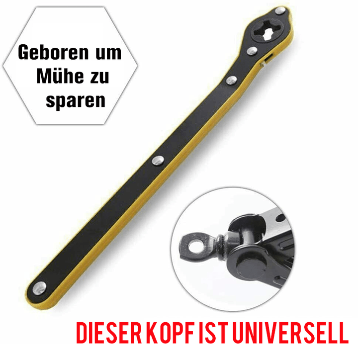 Skanto | Glückstür™Bil Arbeidssparing Jekk Rattel nøkkel
