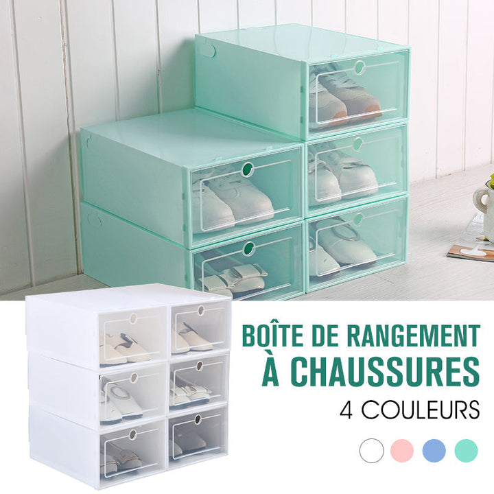 Foldbar skoeske lagringsboks, 6PCs | Skanto