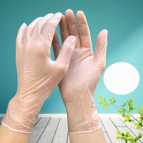 Disposable Antistatic PVC Hansker (50 par) | Skanto