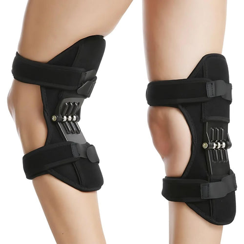 KneeGuard Pro | Sett med 2 hengslede knebandasje-stabilisatorer for smertelindring | Justerbar støtte ved kne skade - Artritt - Etter operasjon rehabilitering Skanto