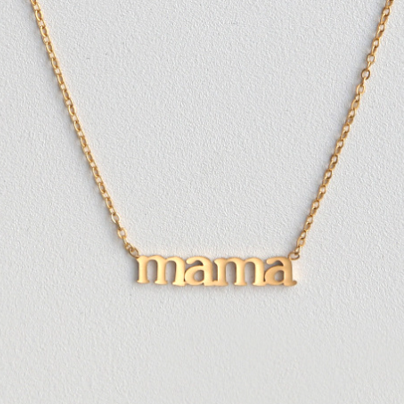 Skanto | Bokstav "mama" Hengende Halskjede