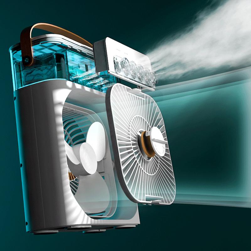 Spray Cooling Fan med Vannkanne | Skanto