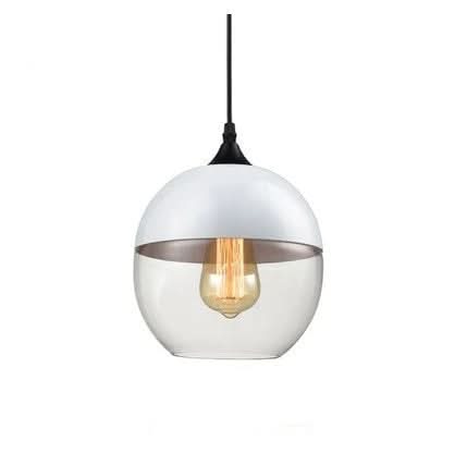 Håndgeblasene Pendelleuchte fra Glas og Holz, Verstellbar