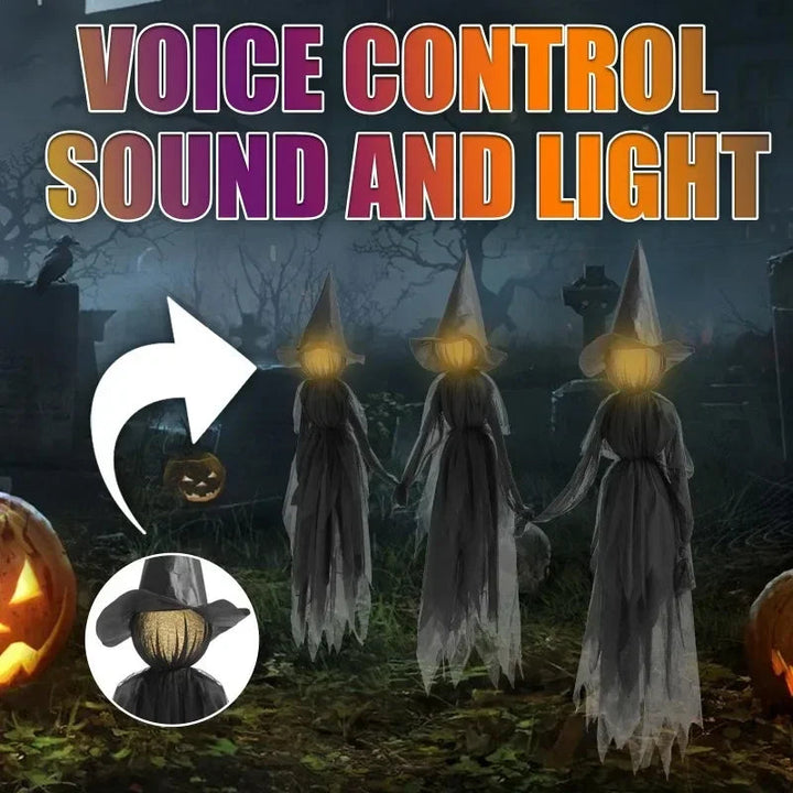 Skanto | Glødende Håndholdt Halloween Heks Dekor