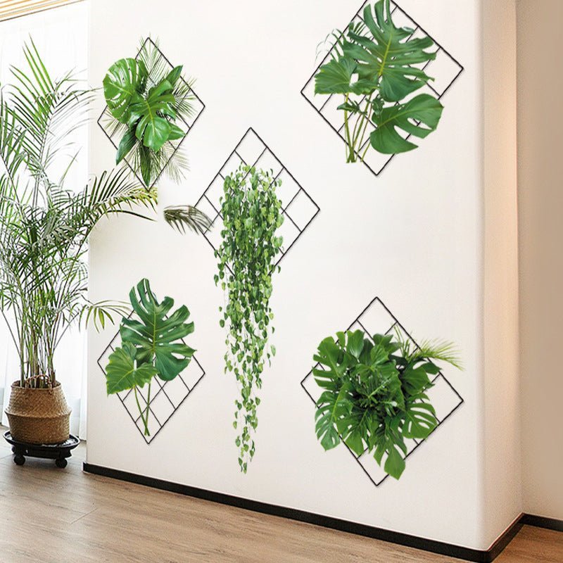 Skanto | Plante klistremerker - Illusjon av realistiske planter - Dekorer med stil