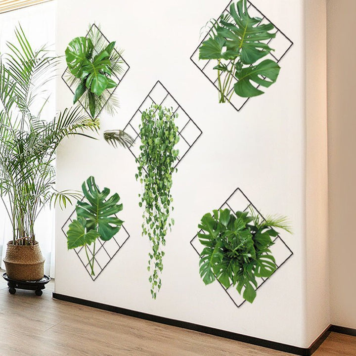 Skanto | Plante klistremerker - Illusjon av realistiske planter - Dekorer med stil