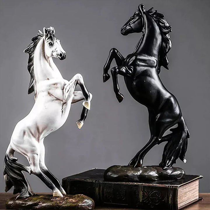 Stående Hest Ornament Skanto