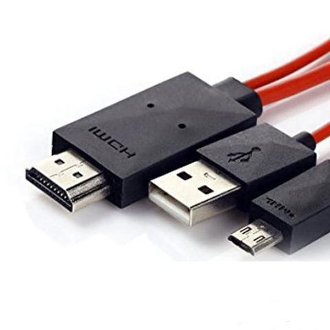Fast-Link HDMI TV-kabel - Rød | Skanto