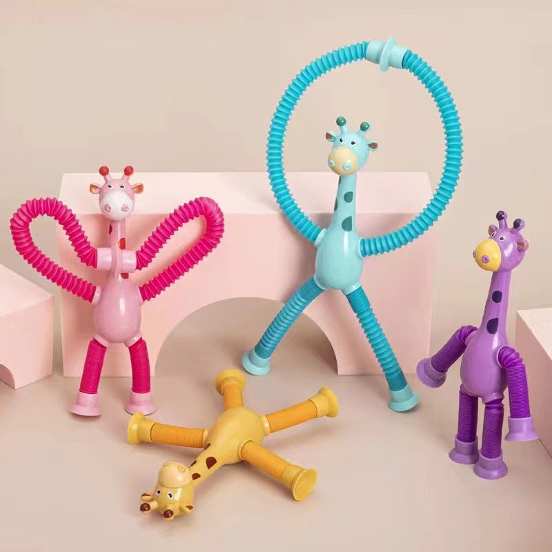 Skanto | Teleskopisk Sugekop Giraff Leketøy