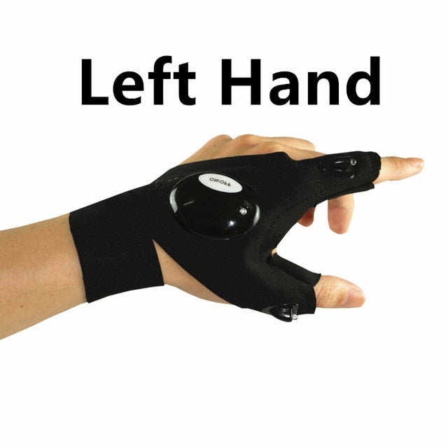 Fingerless hanske LED lommelykt | Skanto