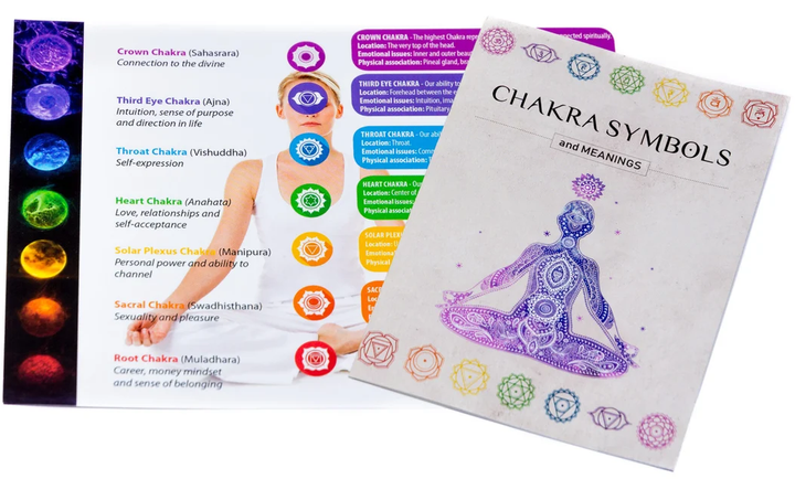 Chakra Healing Crystal Bracelet | Omfavn naturens kraft med dette symbolske tilbehøret Skanto
