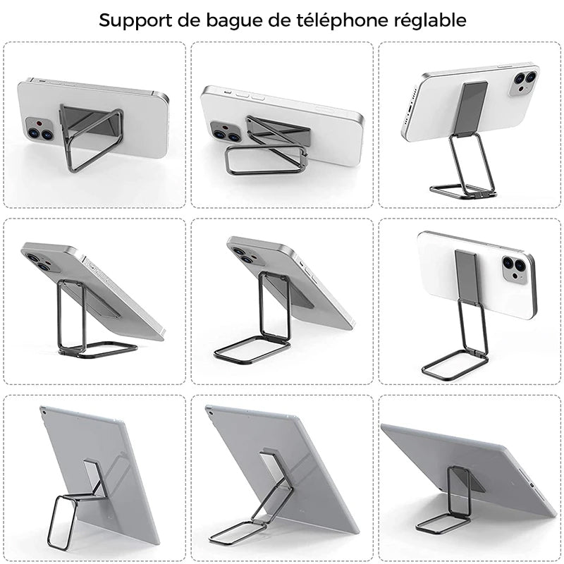 Ny sammenleggbar metalltelefonholder | Skanto